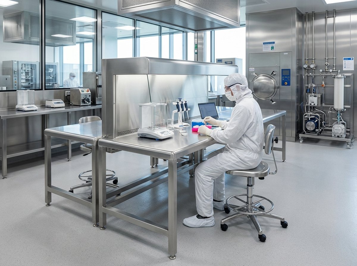 Stainless Steel Cleanroom Furniture Overview